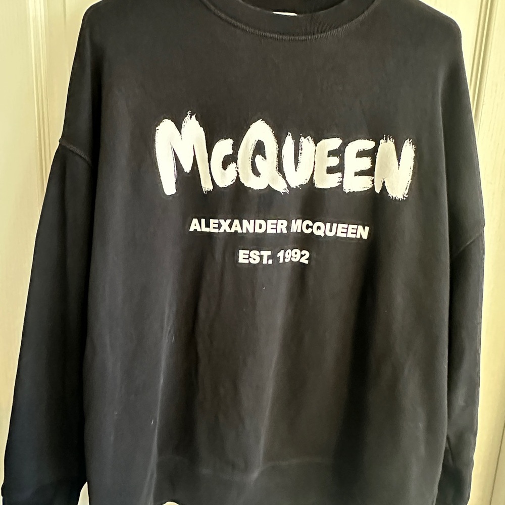 Alexander McQueen Graffiti Sweater
